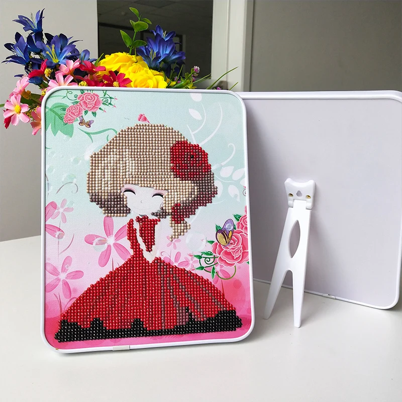 Factory Wholesale 3D Diamond Painting Cartoon Girl Round Diy Diamond Embroidery Kits With Frame For Gift And Craft
Factory Wholesale 3D Diamond Painting Cartoon Girl Round Diy Diamond Embroidery Kits With Frame For Gift And Craft