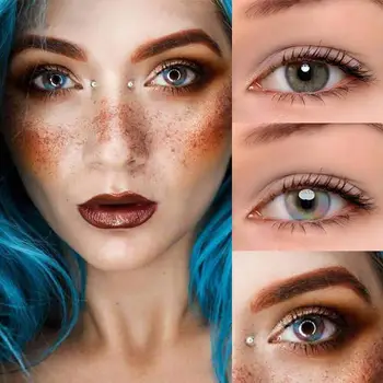 1 Pair Myopia Prescription Colored Contact Lenses Mermaid Tears Series Dioptric Eye Contacts Color Lens Annually Natural looking
1 Pair Myopia Prescription Colored Contact Lenses Mermaid Tears Series Dioptric Eye Contacts Color Lens Annually Natural looking