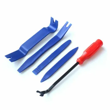 5pcs Car Trim Removal Tool Kit Set Door Panel Fastener Auto Dashboard Plastic Tools Car Fastener Clips Accessories
5pcs Car Trim Removal Tool Kit Set Door Panel Fastener Auto Dashboard Plastic Tools Car Fastener Clips Accessories
