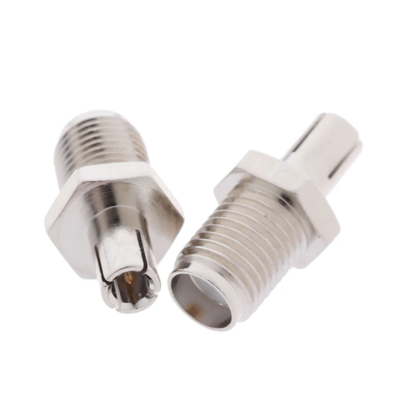 2pcs RF Coaxial Adapter SMA To TS9 Coax Jack Connector SMA Female Jack To TS9 Male Plug Silver
2pcs RF Coaxial Adapter SMA To TS9 Coax Jack Connector SMA Female Jack To TS9 Male Plug Silver