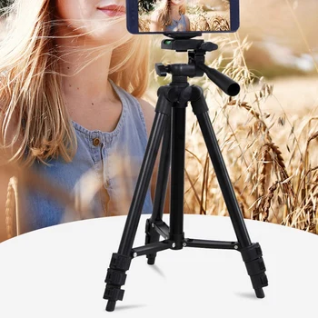 Camera Tripod 40 Inch/100cm Lightweight Live Streaming Tripod with Phone Holder and Bag for Camera Phone Max Load 2KG
Camera Tripod 40 Inch/100cm Lightweight Live Streaming Tripod with Phone Holder and Bag for Camera Phone Max Load 2KG