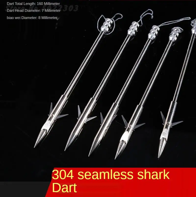 

10Pcs Fishing Arrow Flying Shark Projectile Shoots PikeStainless Steel Catapult Slingshot Bow Hunting Fish Dart