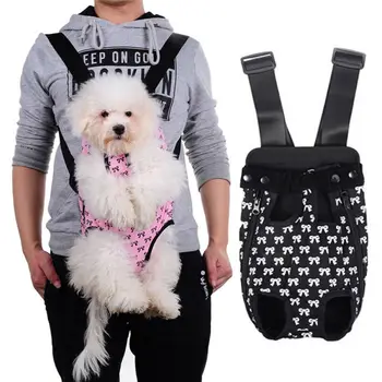 Pet Dog Cat Backpack Travel Carrier Front Bag Chihuahua with Dual Shoulder Strap
Pet Dog Cat Backpack Travel Carrier Front Bag Chihuahua with Dual Shoulder Strap
