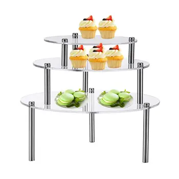 3 Tier Cake Stand Afternoon Tea Wedding Plates Party Tableware New Bakeware Plastic Tray Display Rack Cake Decorating Tools
3 Tier Cake Stand Afternoon Tea Wedding Plates Party Tableware New Bakeware Plastic Tray Display Rack Cake Decorating Tools