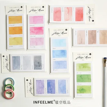 AngelHere Store 30 Pcs/set Creative Watercolor Stickers Sticky Notes Color Message Notebook Student Notes Pad School Supplies
AngelHere Store 30 Pcs/set Creative Watercolor Stickers Sticky Notes Color Message Notebook Student Notes Pad School Supplies