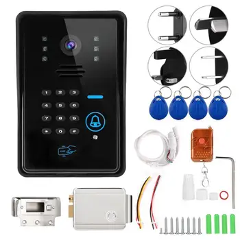 Intelligent Intercom Doorbell Wireless Video Door Phone with Electric Control Lock 110-240V
Intelligent Intercom Doorbell Wireless Video Door Phone with Electric Control Lock 110-240V