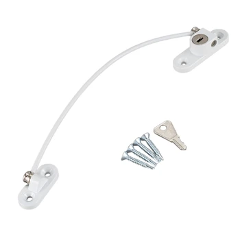 Stainless Steel Window Restrictor Security Lock Anti-kids Prevent Children from Falling Anti-theft Window Lock Home Hardware
Stainless Steel Window Restrictor Security Lock Anti-kids Prevent Children from Falling Anti-theft Window Lock Home Hardware