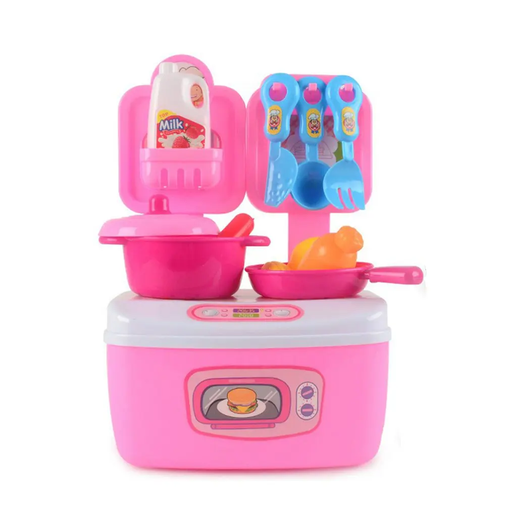 Kitchen Cook Cosplay Parent Child Interaction Educational Cooker Storage Box ABS Pink Children Pretend Toys Suit
Kitchen Cook Cosplay Parent Child Interaction Educational Cooker Storage Box ABS Pink Children Pretend Toys Suit