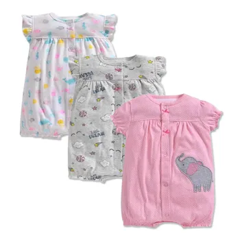 3Pcs/Set 2019 Summer Baby Kids clothes cotton Jumpsuit Short sleeve for Newborn Baby Clothes Body suits , 0-24M kids rompers
3Pcs/Set 2019 Summer Baby Kids clothes cotton Jumpsuit Short sleeve for Newborn Baby Clothes Body suits , 0-24M kids rompers