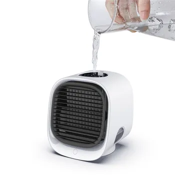 Mini Desk Fan Air Cooler Anion Small Air Conditioner Evaporative Coolers Humidifier Purifier 3 Fan Speeds Colorful Night Light50
Mini Desk Fan Air Cooler Anion Small Air Conditioner Evaporative Coolers Humidifier Purifier 3 Fan Speeds Colorful Night Light50