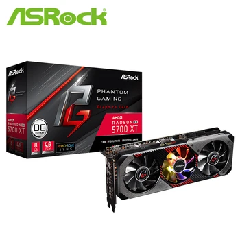 ASRock Rx 5700xt PG D 8G OC Graphics Card Smart Three-Fan Design, Metal Backboard, Glare Synchronous Lighting Effect
ASRock Rx 5700xt PG D 8G OC Graphics Card Smart Three-Fan Design, Metal Backboard, Glare Synchronous Lighting Effect