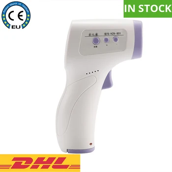 In Stock Digital Non-contact Infrared Forehead Thermometer 2 temperature units LCD backlight display support DHL Fast arrive