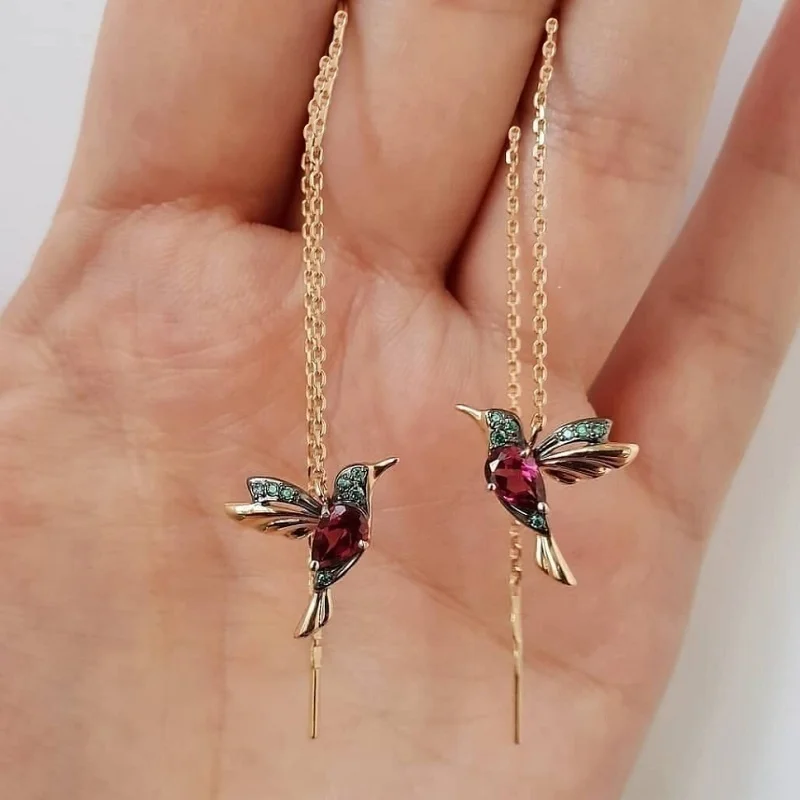 Asymmetrical Earring Female Super Fairy Magpie Drop Glaze Wing Earrings Pendant Temperament Long Style Kingfisher Earrings Women
Asymmetrical Earring Female Super Fairy Magpie Drop Glaze Wing Earrings Pendant Temperament Long Style Kingfisher Earrings Women