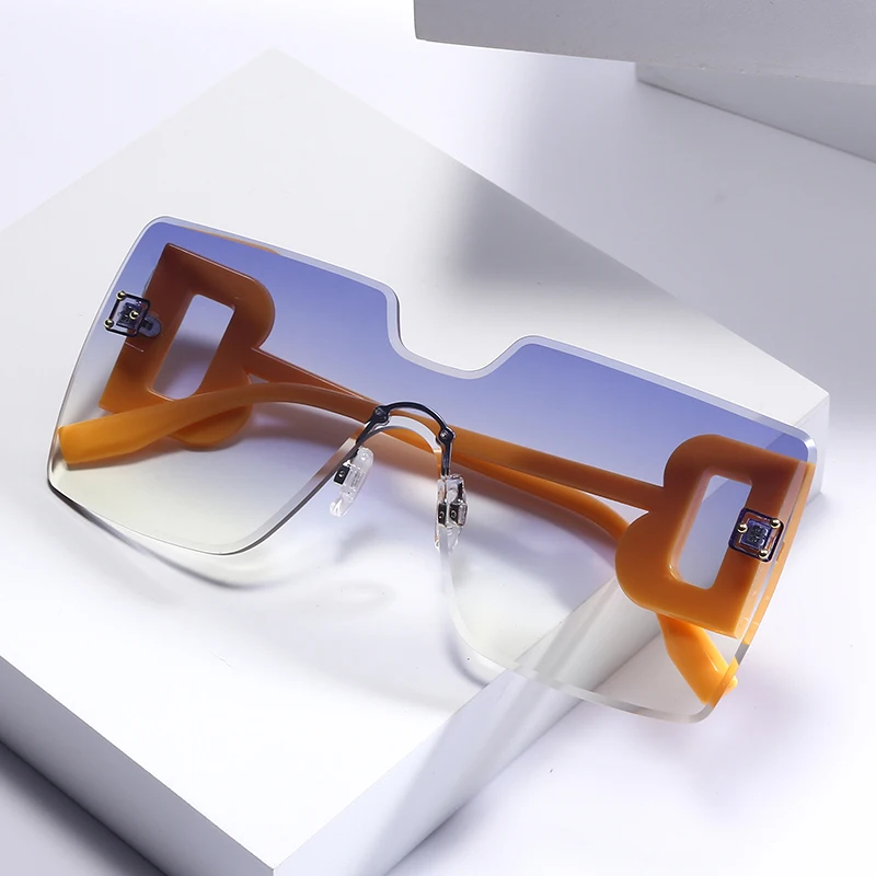 Unisex Fashion New Square Sunglasses Women Frameless Goggle Personality Oversized Shades One Piece Sun Glasses for Female Men
Unisex Fashion New Square Sunglasses Women Frameless Goggle Personality Oversized Shades One Piece Sun Glasses for Female Men