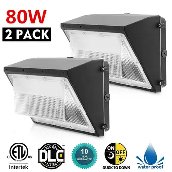 AC100-277V 80W Outdoor Wall Lamp Motion Sensor LED Wall Pack Surface Mounted Lamp for Commercial Pathway Entrance Building 5000K
AC100-277V 80W Outdoor Wall Lamp Motion Sensor LED Wall Pack Surface Mounted Lamp for Commercial Pathway Entrance Building 5000K