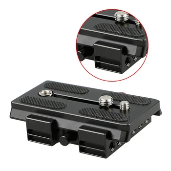 DSLR Camera Quick Release Baseplate for Manfrotto 577 501 504 701 Tripod Stabilizer 
DSLR Camera Quick Release Baseplate for Manfrotto 577 501 504 701 Tripod Stabilizer