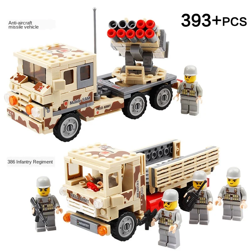 84024Compatible with Legoers Assembling blocks Children's educational toys Military field forces
84024Compatible with Legoers Assembling blocks Children's educational toys Military field forces