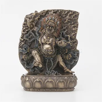 Chinese Style Creative Buddha Art Figurine Mahakala Statue Resin Crafts Home Decoration Accessories Birthday Gift R4180 
Chinese Style Creative Buddha Art Figurine Mahakala Statue Resin Crafts Home Decoration Accessories Birthday Gift R4180