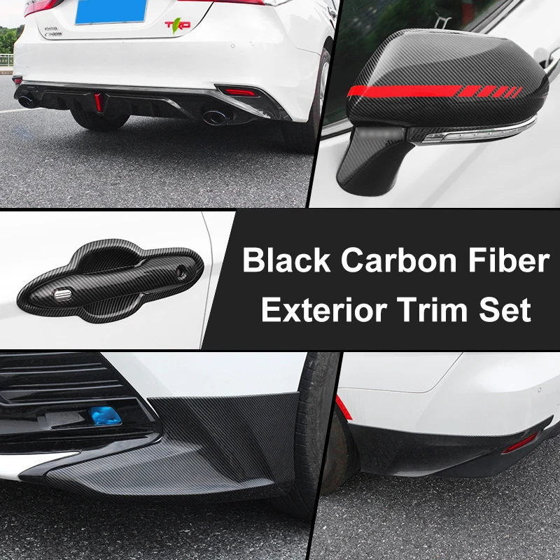 QHCP Rear View Mirror Cover Door Handle Bowl Frame Window Triangle Shutters Stickers ABS Carbon Fiber For Toyota Camry 2018 2019
QHCP Rear View Mirror Cover Door Handle Bowl Frame Window Triangle Shutters Stickers ABS Carbon Fiber For Toyota Camry 2018 2019