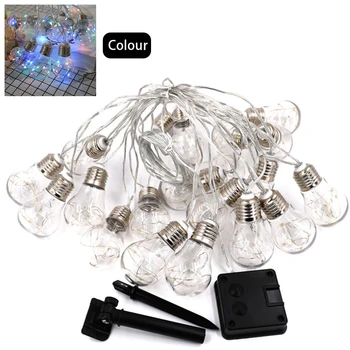 5M 10 Bulbs LED String Lights Outdoor Garden Solar Power Operated Waterproof Ball String Wedding Party Garland Decor LED Lamp
5M 10 Bulbs LED String Lights Outdoor Garden Solar Power Operated Waterproof Ball String Wedding Party Garland Decor LED Lamp