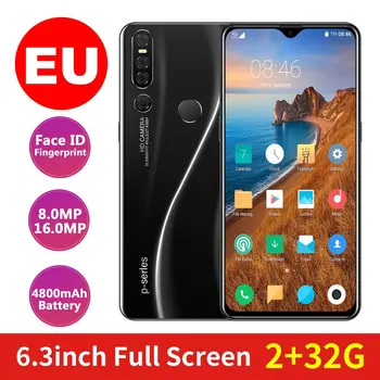 32Gb Mobile Phone Android 6.3 Inch Waterdrop Display Triple Camera Fingerprint Face Id Smartphone
32Gb Mobile Phone Android 6.3 Inch Waterdrop Display Triple Camera Fingerprint Face Id Smartphone