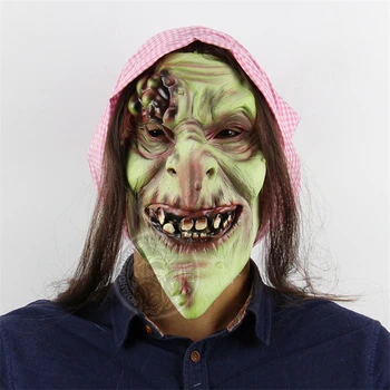 Scary Adult Halloween Old Witch Mask Latex Creepy Halloween Fancy Dress Grimace Party Costume Accessory Cosplay Prop Zombie Mask
Scary Adult Halloween Old Witch Mask Latex Creepy Halloween Fancy Dress Grimace Party Costume Accessory Cosplay Prop Zombie Mask