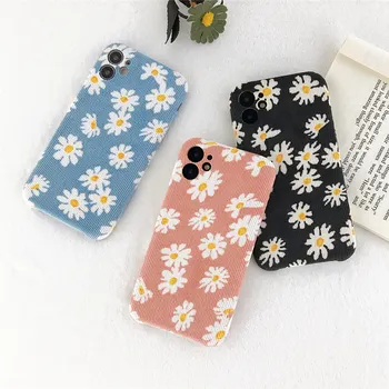 100Pcs Corduroy Cloth Texture Daisy Flowers Phone Case For iPhone 12 11 Pro Max 6 6S 7 8 Plus X XS XR XS Max SE2 Soft Warm Cover
100Pcs Corduroy Cloth Texture Daisy Flowers Phone Case For iPhone 12 11 Pro Max 6 6S 7 8 Plus X XS XR XS Max SE2 Soft Warm Cover