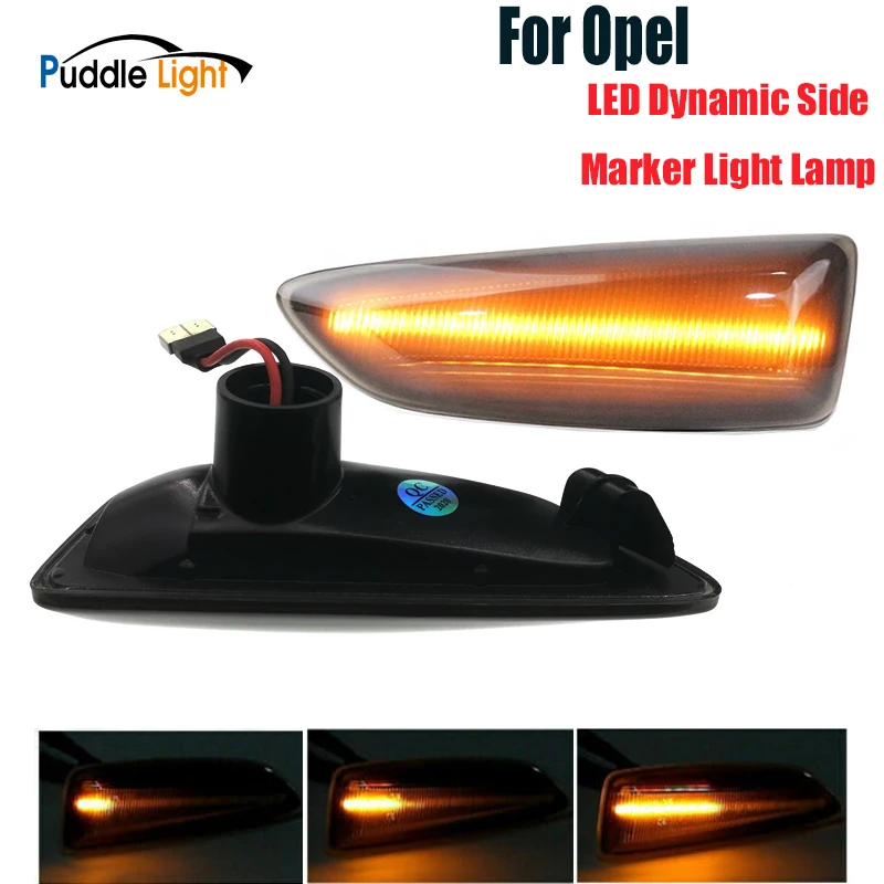 2pcs Led Dynamic Side Marker Turn Signal Light Sequential Blinker For Opel Astra J K Cc Caravan Zafira C Insignia B Grandland X
2pcs Led Dynamic Side Marker Turn Signal Light Sequential Blinker For Opel Astra J K Cc Caravan Zafira C Insignia B Grandland X