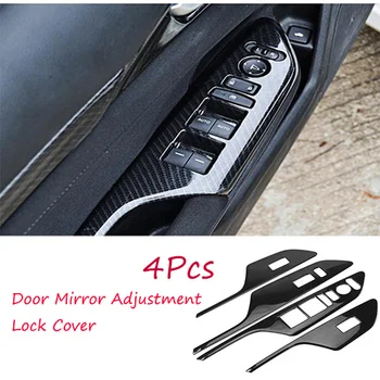 4x Carbon Fiber Interior Mouldings Window Switch Panel Door Mirror Adjustment Lock Cover For Honda Civic 10th 2016 20172018 LHD
4x Carbon Fiber Interior Mouldings Window Switch Panel Door Mirror Adjustment Lock Cover For Honda Civic 10th 2016 20172018 LHD
