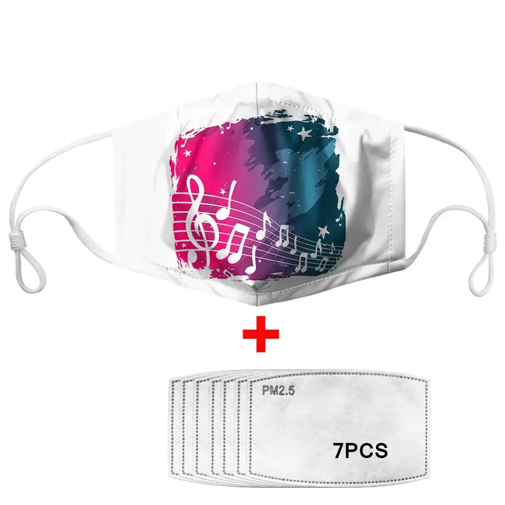 JUNSRM Fashion music Custom Pattern Reusable Mouth Face Cover Comfortable Anti-Dust Anti-saliva Anti Infection Windproof
JUNSRM Fashion music Custom Pattern Reusable Mouth Face Cover Comfortable Anti-Dust Anti-saliva Anti Infection Windproof