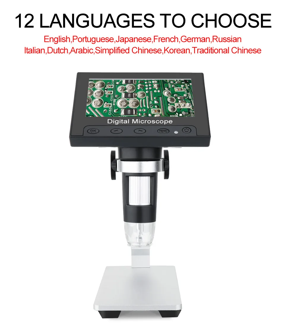 Shop Generic GVDA Digital Microscope 501200X Soldering Electronic