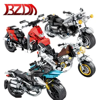 BZDA Advanced Model Series Motorcycle Technic The Ride Creator Model Building Block Assemble Children Block Sheep Vehicle Toys
BZDA Advanced Model Series Motorcycle Technic The Ride Creator Model Building Block Assemble Children Block Sheep Vehicle Toys