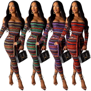 Vintage Dress Striped Ribbed Knitted Dress Casaul Slim Bodycon Dress Long Sleeve Sexy Off Shoulder Dress Vestidos Womens Dresses
Vintage Dress Striped Ribbed Knitted Dress Casaul Slim Bodycon Dress Long Sleeve Sexy Off Shoulder Dress Vestidos Womens Dresses