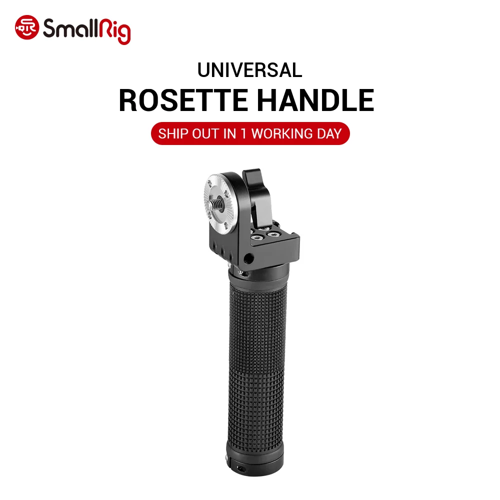 SmallRig DSLR Camera Shoulder Rig Arri Rosette Handle (Rubber) for DSLR Camera Shoulder Support System 1963
SmallRig DSLR Camera Shoulder Rig Arri Rosette Handle (Rubber) for DSLR Camera Shoulder Support System 1963