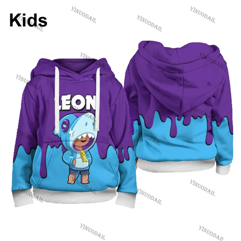 Brawling Cartoon Hoodie NITA Stars Shooting Game 6 To 19 Years Kids Leon Sweatshirt 3D Hoodie Boys Girls Tops Teen Clothes
Brawling Cartoon Hoodie NITA Stars Shooting Game 6 To 19 Years Kids Leon Sweatshirt 3D Hoodie Boys Girls Tops Teen Clothes