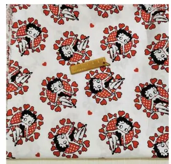 Sexy Betty White 100% Cotton Fabric for Baby Girl Dresses Clothes Curtain Cushion Cover Quilting Sewing DIY 105cm Width-BL140 
Sexy Betty White 100% Cotton Fabric for Baby Girl Dresses Clothes Curtain Cushion Cover Quilting Sewing DIY 105cm Width-BL140