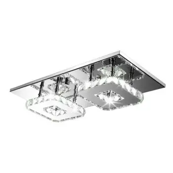 24W Crystal Square Ceiling Lamp Led Lamp Lighting Light Ceiling Light Fan
24W Crystal Square Ceiling Lamp Led Lamp Lighting Light Ceiling Light Fan