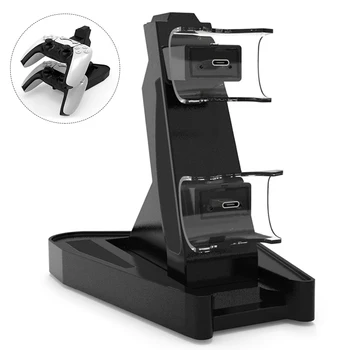 Controller Charger Dock LED Dual USB Charging Stand Station Cradle For Sony Playstation 5 PS5 Gamepad Power Supply Accessories
Controller Charger Dock LED Dual USB Charging Stand Station Cradle For Sony Playstation 5 PS5 Gamepad Power Supply Accessories
