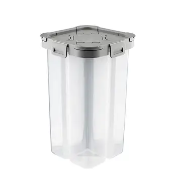 4-Grid Transparent Grain Storage Pot Plastic Cereal Container Sealed Refrigerator Crisper
4-Grid Transparent Grain Storage Pot Plastic Cereal Container Sealed Refrigerator Crisper