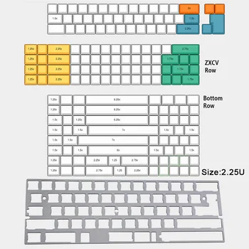 Computer Peripherals Professional Anodized Aluminum PVD Plate Support Mechanical Positioning Board For GH60 60 Percent Keyboard
Computer Peripherals Professional Anodized Aluminum PVD Plate Support Mechanical Positioning Board For GH60 60 Percent Keyboard
