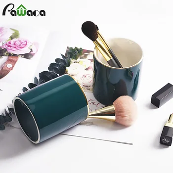 Nordic Luxury Cosmetic Make-up Brush Holder Storage Box Desk Tidy Organiser Makeup Cosmetic Holder Make Up Tools Pen Holder Pots
Nordic Luxury Cosmetic Make-up Brush Holder Storage Box Desk Tidy Organiser Makeup Cosmetic Holder Make Up Tools Pen Holder Pots