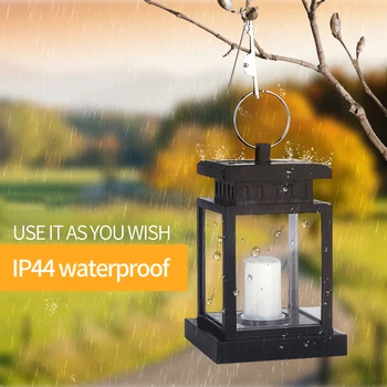 WAKYME Solar Garden Light Hanging Solar Lamp Waterproof Solar Powered Candle Lantern Courtyard Light Yard Decoration Landscape
WAKYME Solar Garden Light Hanging Solar Lamp Waterproof Solar Powered Candle Lantern Courtyard Light Yard Decoration Landscape