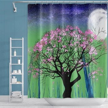 Cherry Blossom Trees Printed Scenery Shower Curtain Bathroom Waterproof Polyester Bohemian Bath Screens for Bathroom Decor Gift
Cherry Blossom Trees Printed Scenery Shower Curtain Bathroom Waterproof Polyester Bohemian Bath Screens for Bathroom Decor Gift