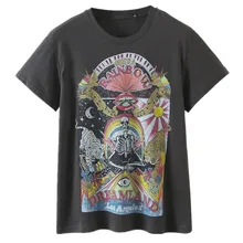 Maxdutti High Street Vintage Skull Tiger Printing O-neck Summer T Shirt Women Cotton Camisetas Verano Mujer 2022 Harajuku Tshirt 
Maxdutti High Street Vintage Skull Tiger Printing O-neck Summer T Shirt Women Cotton Camisetas Verano Mujer 2022 Harajuku Tshirt