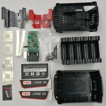 Plastic Battery Case Shell PCB Charging Protection Circuit Board Sticker Label for Milwaukee 18V M18 Li-ion Battery Accessories
Plastic Battery Case Shell PCB Charging Protection Circuit Board Sticker Label for Milwaukee 18V M18 Li-ion Battery Accessories