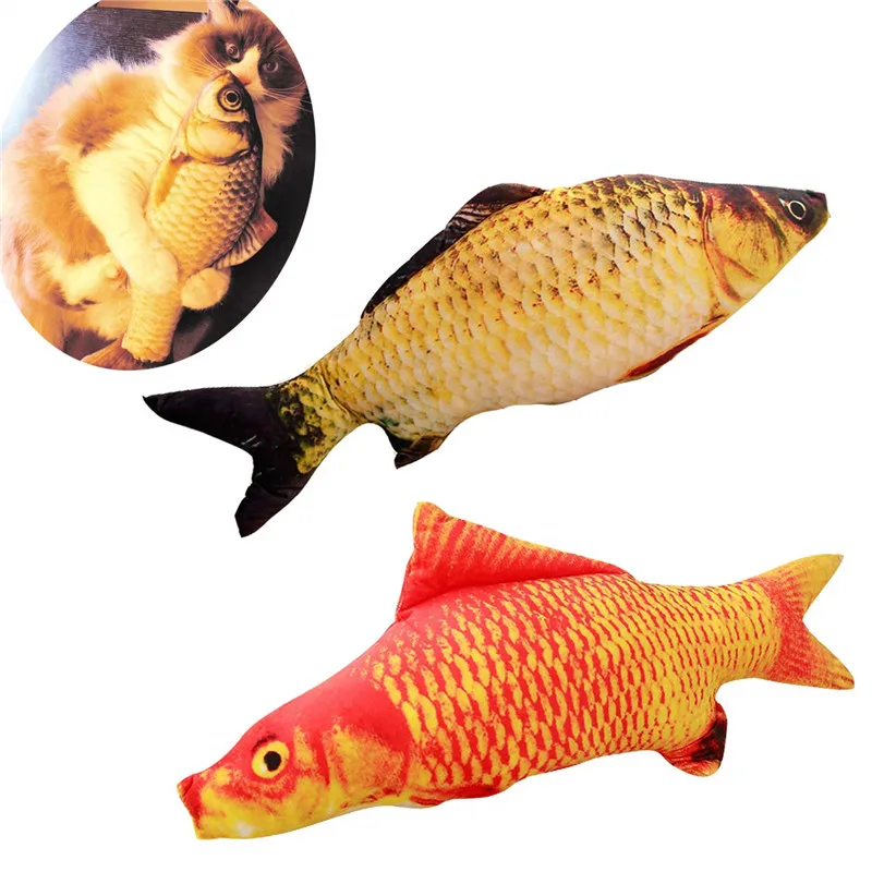 Plush Creative 3D Carp Fish Shape Cat Toy Gifts Catnip Fish Stuffed Pillow Doll Simulation Fish Playing Toy for Pet DM126
Plush Creative 3D Carp Fish Shape Cat Toy Gifts Catnip Fish Stuffed Pillow Doll Simulation Fish Playing Toy for Pet DM126