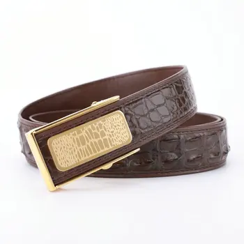 crocodile leather belt men's automatic buckle non-stitching high-end casual pants ceinture homme holographic luxury brand sale
crocodile leather belt men's automatic buckle non-stitching high-end casual pants ceinture homme holographic luxury brand sale