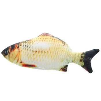 Cat Wagging Fish Realistic Plush Simulation Electric Doll Fish Plush Toy Interactive Gifts Fish Catnip Toys Stuffed Pillow
Cat Wagging Fish Realistic Plush Simulation Electric Doll Fish Plush Toy Interactive Gifts Fish Catnip Toys Stuffed Pillow