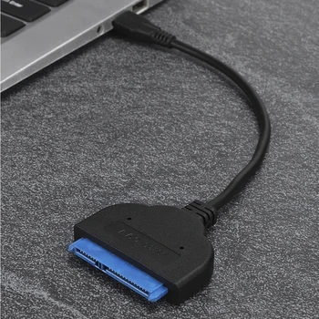 Computer Accessories USB3.0 Type-C Adapter Cable Data Cord for SATA3.0 Hard Disk SSD / 2.5-Inch HDD Hard Drive Data Cable
Computer Accessories USB3.0 Type-C Adapter Cable Data Cord for SATA3.0 Hard Disk SSD / 2.5-Inch HDD Hard Drive Data Cable