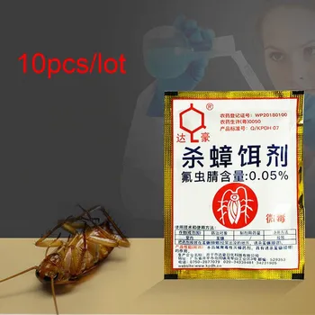 10pcs/lot Effective Killer Cockroach Powder Bait Special Insecticide Beetle Medicine Insect Reject Pest Control Garden Supply
10pcs/lot Effective Killer Cockroach Powder Bait Special Insecticide Beetle Medicine Insect Reject Pest Control Garden Supply